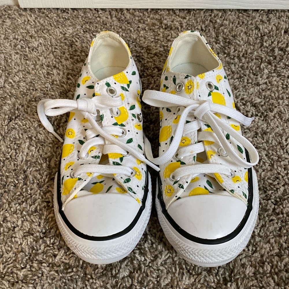 Converse All Star sneakers, lemon print!